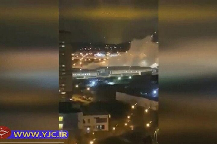 لحظه انفجار وحشتناک در بیمارستان بیماران کرونایی مسکو