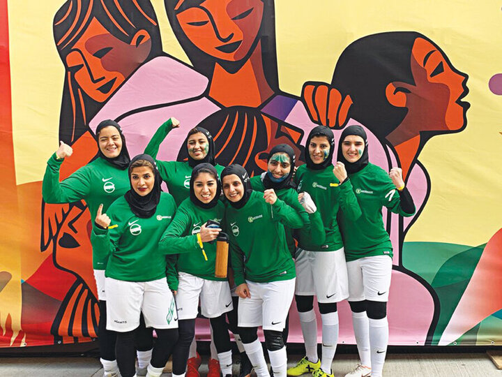 تصاویری از پوشش تیم فوتبال زنان عربستان 