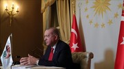 اردوغان: به حمایت از دوستان خود از سوریه گرفته تا لیبی، مدیترانه شرقی و قفقاز ادامه می‌دهیم