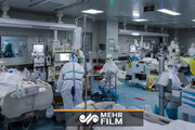 ویدئو غم انگیز از ICU بیمارستان شهدای تجریش / فیلم