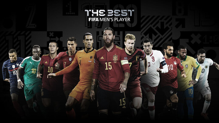 معرفی نامزدهای بهترین‌های سال ۲۰۲۰ فوتبال جهان 