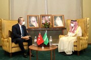 وزرای خارجه عربستان و ترکیه با هم دیدار کردند