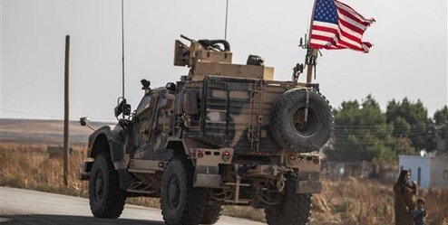 ورود کاروان نظامی آمریکا از عراق به خاک سوریه 
