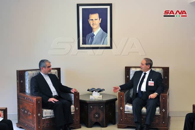 دیدار سفیر ایران با وزیر خارجه جدید سوریه 