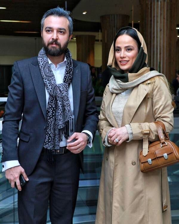 محمودرضا قدیریان و همسرش