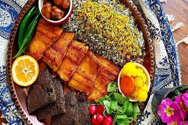 سبزی پلو با ماهی، غذای خوشمزه و اصیل ایرانی + طرز تهیه