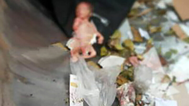 پیدا شدن جسد جنین ۶ ماهه در یکی از خیابان های تبریز