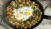 خوراک شلغم و تخم‌مرغ فوری و آسان + طرز تهیه