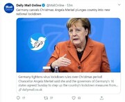 آلمان مراسم کریسمس را لغو کرد