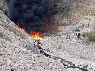  علت شکستگی لوله انتقال نفت در میانکوه اردل مشخص شد