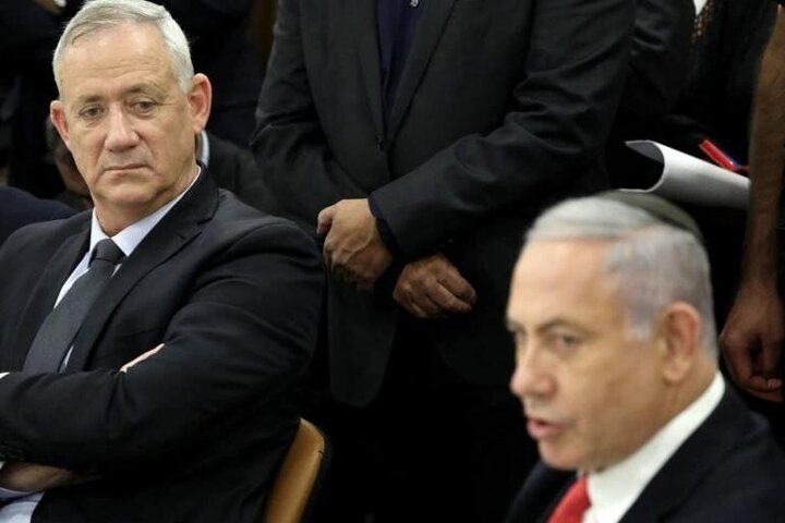 اختلافات میان نتانیاهو و گانتس بالا گرفت