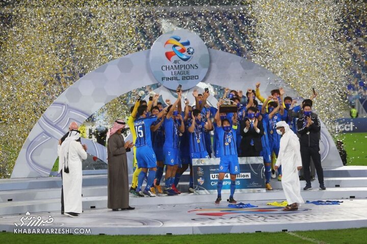  تصاویری از جشن قهرمانی اولسان هیوندای در لیگ قهرمانان آسیا