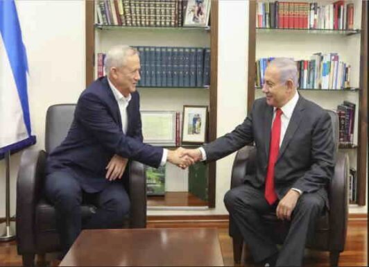گانتس و نتانیاهو به توافق رسیدند