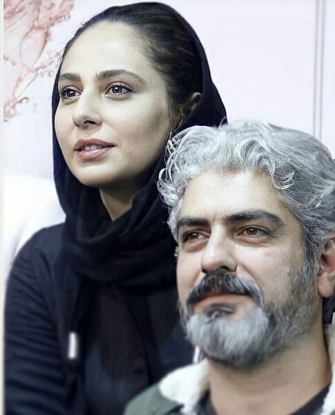 مهدی پاکدل در کنار همسر دومش / عکس