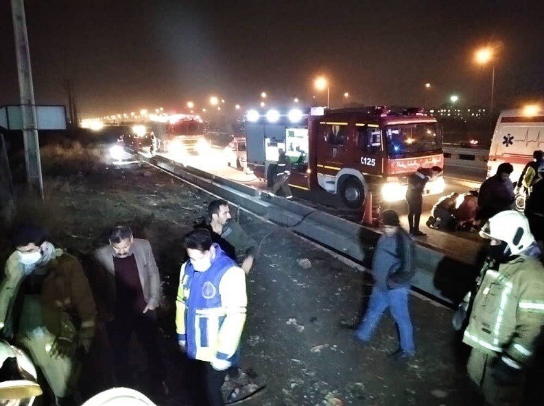 حادثه فجیع در بزرگراه آزادگان+عکس