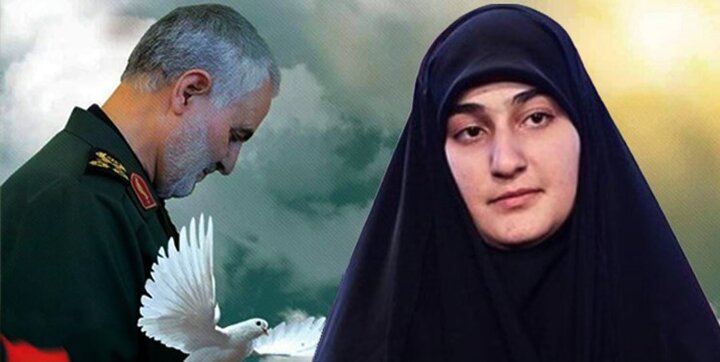 زینب سلیمانی: حجابتان را حفظ کنید تا دشمن آتش بگیرد