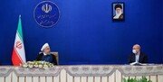 ارسال نامه روحانی درباره اصلاحات بودجه ۱۴۰۰ به رییس مجلس / عکس