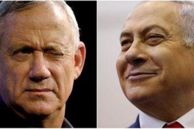 تصمیم گانتس برای ادامه رقابت با نتانیاهو 
