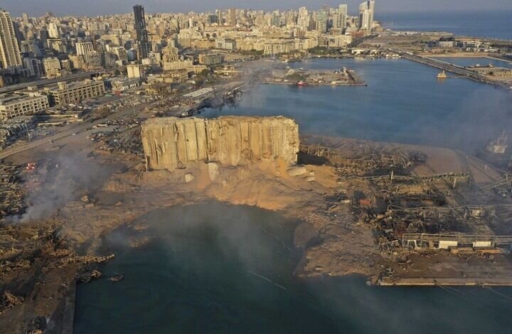 تکذیب وجود ۲۷۰۰ تن نیترات آمونیوم در بندر بیروت 