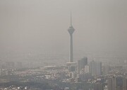 کیفیت هوای تهران نارنجی شد