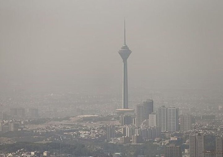 کیفیت هوای تهران نارنجی شد