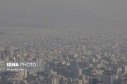 ۱۵ منطقه در وضعیت قرمز؛ نقشه آلودگی هوای مناطق تهران را ببینید
