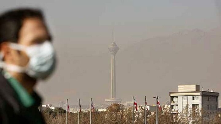 هوای تهران باز هم آلوده شد/ شاخص چه عددی را نشان می‌دهد؟