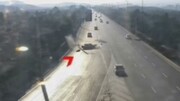 تصادف وحشتناک دو خودروی پراید در اصفهان /فیلم