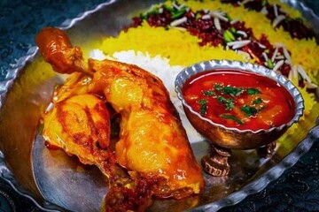 زرشک پلو با مرغ مجلسی و لذید + طرز تهیه