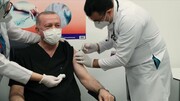 رجب اردوغان واکسن کرونا تزریق کرد