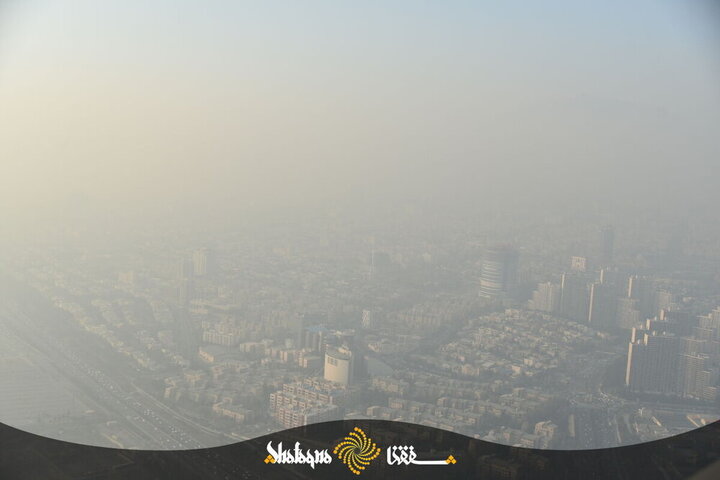 تداوم آلودگی هوای تهران / شاخص کیفیت هوا تهران همچنان ناسالم است
