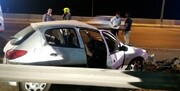 یک کشته و ۱۲ مصدوم در اثر واژگونی خودرو در محورهای قزوین