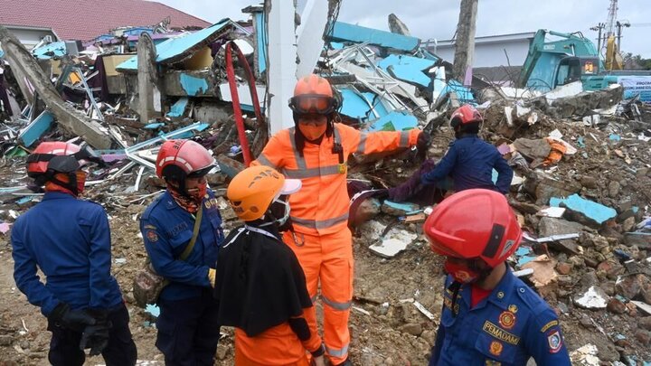 افزایش تعداد کشته شدگان زلزله اندونزی