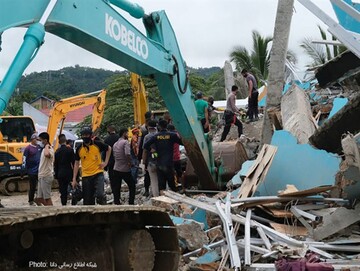 تصاویری دردناک از زلزله مهیب اندونزی