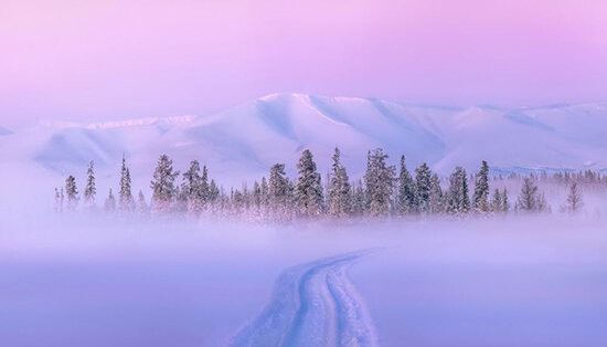 زمستان زیبا و دیدنی روسیه / تصاویر