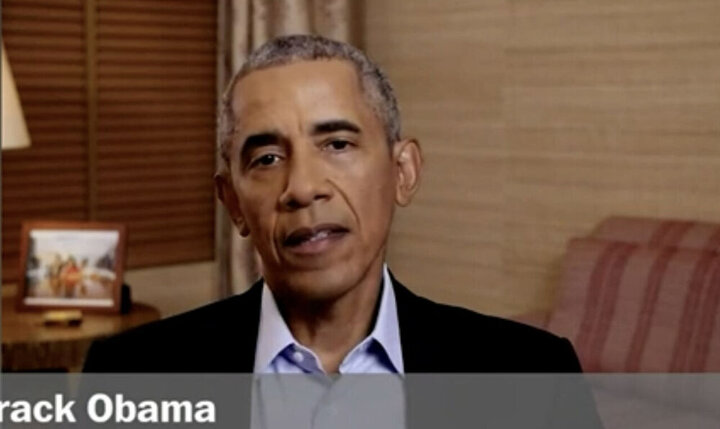 پیام تبریک متفاوت اوباما به بایدن/عکس