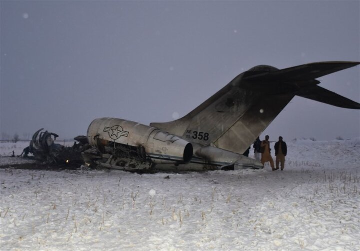 علت سقوط هواپیمای سیا در افغانستان اعلام شد