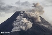 تصاویری وحشتناک از فوران کوه آتشفشان مراپی در اندونزی