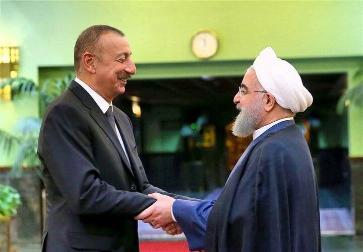  رئیس جمهور آذربایجان به روحانی تبریک گفت