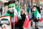 راهپیمایی ۲۲ بهمن در همدان/ تصاویر