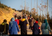 پیاده روی مردم شیراز در ایام کرونا/ تصاویر