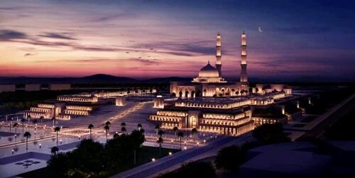 بزرگ ترین مسجد جهان در مصر / تصاویر