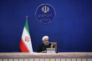 روحانی: فکر نمی‌کردیم دیوانه‌ای در آمریکا سر کار بیاید | ملت و دولت فعلی آمریکا متوجه اشتباه دولت قبلی شده است/ فیلم