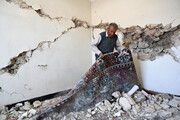 وضعیت شهر زلزله زده سی‌سخت به روایت تصویر