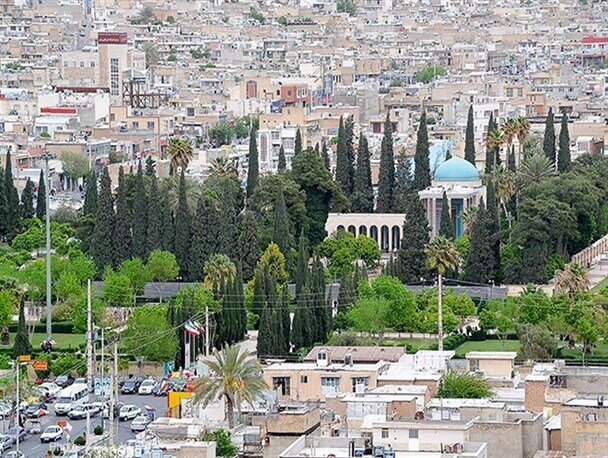 تصاویر هوایی زیبا شهر شیراز