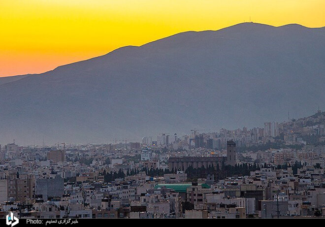 تصاویر هوایی زیبا شهر شیراز