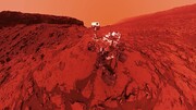 انتشار نخستین صدای ضبط شده از مریخ /فیلم