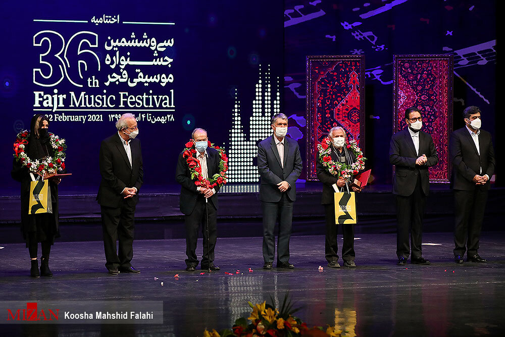 برگزاری اختتامیه جشنواره موسیقی فجر با حضور وزیر ارشاد/ تصاویر