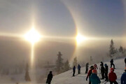 وجود چهار خورشید در آسمان سوئد / فیلم