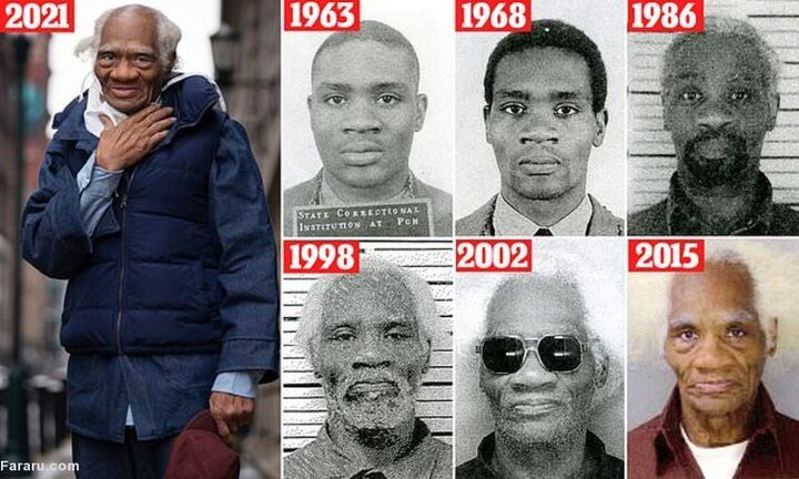 آزادی زندانی محکوم به حبس ابد پس از ۶۸ سال / تصاویر